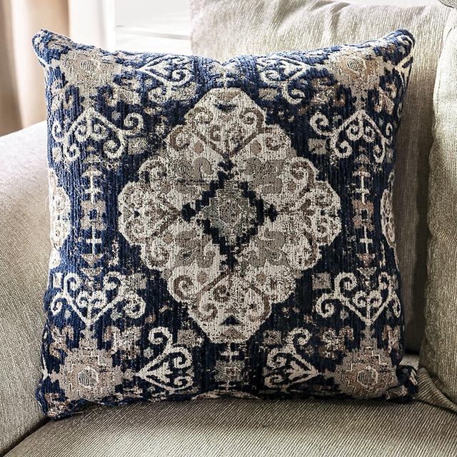 BELSIZE Loveseat Grey, Beige, & Choclate - Inland Furniture (San Bernardino, CA)
