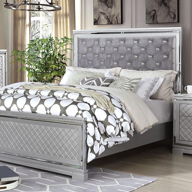 BELLETERRE Cal.King , E.King, & Queen Bed - Inland Furniture (San Bernardino, CA)