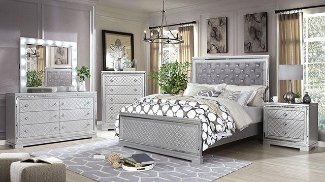 BELLETERRE Cal.King , E.King, & Queen Bed - Inland Furniture (San Bernardino, CA)