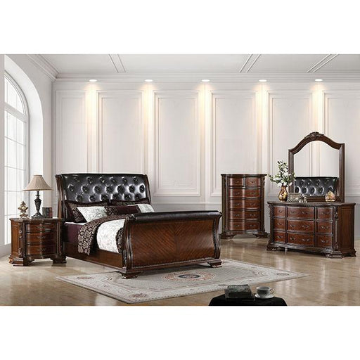 Bellefonte Brown Cherry Mirror - Inland Furniture (San Bernardino, CA)