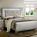 BELLANOVA Silver Cal.King , E.King, & Queen Bed - Inland Furniture (San Bernardino, CA)