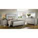 BELLANOVA Silver Cal.King , E.King, & Queen Bed - Inland Furniture (San Bernardino, CA)