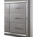 BELLANOVA Silver Cal.King , E.King, & Queen Bed - Inland Furniture (San Bernardino, CA)