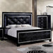 BELLANOVA Black Cal.King, E.King, & Queen Bed - Inland Furniture (San Bernardino, CA)