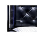 BELLANOVA Black Cal.King, E.King, & Queen Bed - Inland Furniture (San Bernardino, CA)