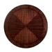 Bellagio Brown Cherry Round Dining Table - Inland Furniture (San Bernardino, CA)