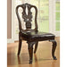 Bellagio Brown Cherry Dining Table w/ 2 Leaves - Inland Furniture (San Bernardino, CA)