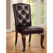 Bellagio Brown Cherry Dining Table w/ 2 Leaves - Inland Furniture (San Bernardino, CA)