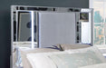 BELLADONNA Cal.King, E.King & Queen Bed, Silver - Inland Furniture (San Bernardino, CA)