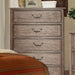 BELGRADE I Rustic Natural Tone Chest - Inland Furniture (San Bernardino, CA)