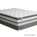 SIDDALEE White/Gray 16" Euro Pillow Top Mattress, Queen - Inland Furniture (San Bernardino, CA)