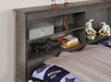 TIBALT Twin DayBed w/ Trundle, Dark Gray - Inland Furniture (San Bernardino, CA)