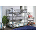 Olga I Antique Black Full/Full Bunk Bed - Inland Furniture (San Bernardino, CA)