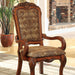 Medieve Antique Oak Arm Chair (2/CTN) - Inland Furniture (San Bernardino, CA)