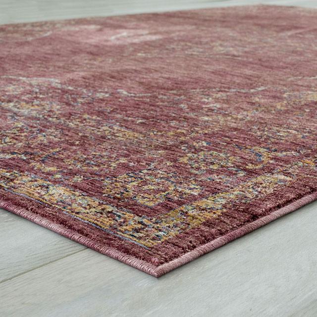 Payas Red 5' X 7' Area Rug - Inland Furniture (San Bernardino, CA)