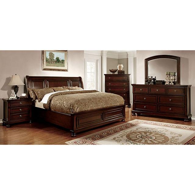 NORTHVILLE Dark Cherry Night Stand - Inland Furniture (San Bernardino, CA)