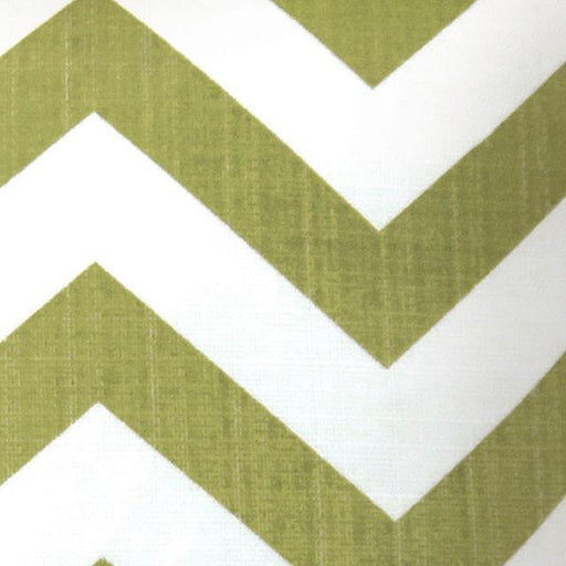 ZOE 22" X 22" Pillow, Green Chevron (2/CTN) - Inland Furniture (San Bernardino, CA)