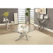 LAILA Chrome Coffee Table - Inland Furniture (San Bernardino, CA)