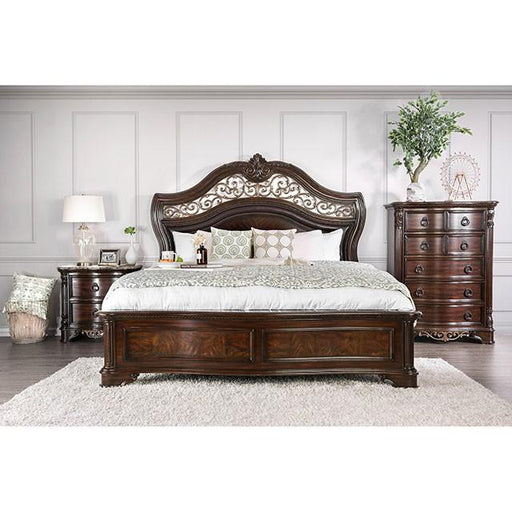 Menodora Brown Cherry Night Stand - Inland Furniture (San Bernardino, CA)