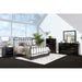 RIANA Antique Black Metal E.King, Full, Queen, & Twin Bed - Inland Furniture (San Bernardino, CA)