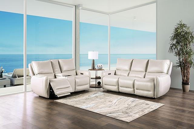 PHINEAS Power Recliner, Beige - Inland Furniture (San Bernardino, CA)