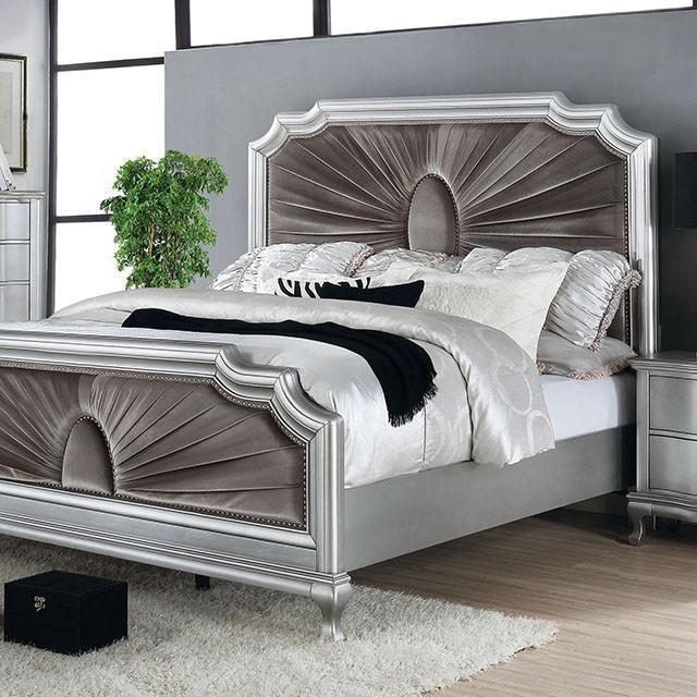 AAlok E.King, Queen, & Cal.King Bed - Inland Furniture (San Bernardino, CA)