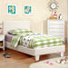 Winn Park Cal.King, E.King, Twin, & Full Bed Chrome, Gray, Brown, & Chrome - Inland Furniture (San Bernardino, CA)