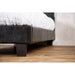 Evans E.King & Cal.King Bed Espressso, White, & Camel - Inland Furniture (San Bernardino, CA)