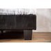 Evans E.King & Cal.King Bed Espressso, White, & Camel - Inland Furniture (San Bernardino, CA)