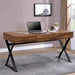 Tensed Sand Black Desk - Inland Furniture (San Bernardino, CA)