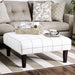 Dorset Ivory/Pattern Ottoman - Inland Furniture (San Bernardino, CA)