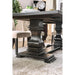 Nerissa Antique Black Dining Table - Inland Furniture (San Bernardino, CA)