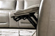 PHINEAS Power Recliner, Gray - Inland Furniture (San Bernardino, CA)