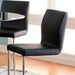 LODIA II Black Counter Ht. Chair - Inland Furniture (San Bernardino, CA)