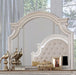 Pembroke Antique Whitewash Mirror - Inland Furniture (San Bernardino, CA)