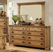 PIONEER Weathered Elm Dresser - Inland Furniture (San Bernardino, CA)