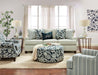 PORTHCAWL Accent Chair, Floral - Inland Furniture (San Bernardino, CA)
