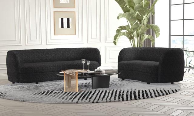 VERSOIX Sofa, Black - Inland Furniture (San Bernardino, CA)