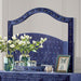 Alzire Black & Blue Mirror - Inland Furniture (San Bernardino, CA)