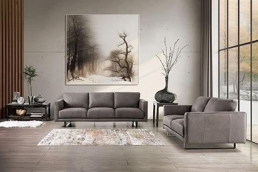 Mezzanotte Loveseat Gray - Inland Furniture (San Bernardino, CA)