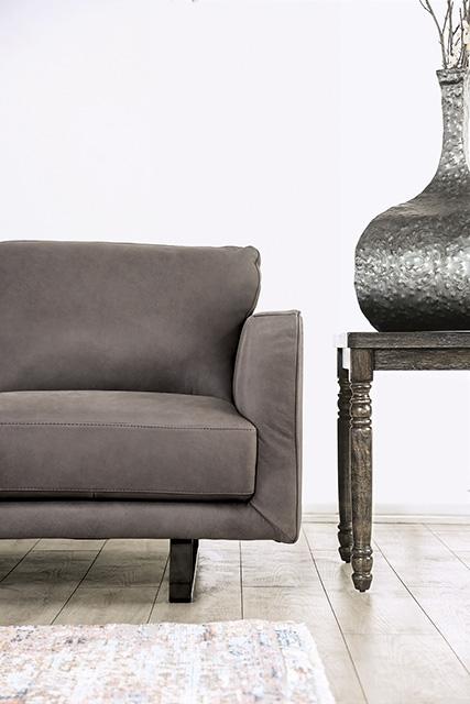 Mezzanotte Sofa Gray - Inland Furniture (San Bernardino, CA)