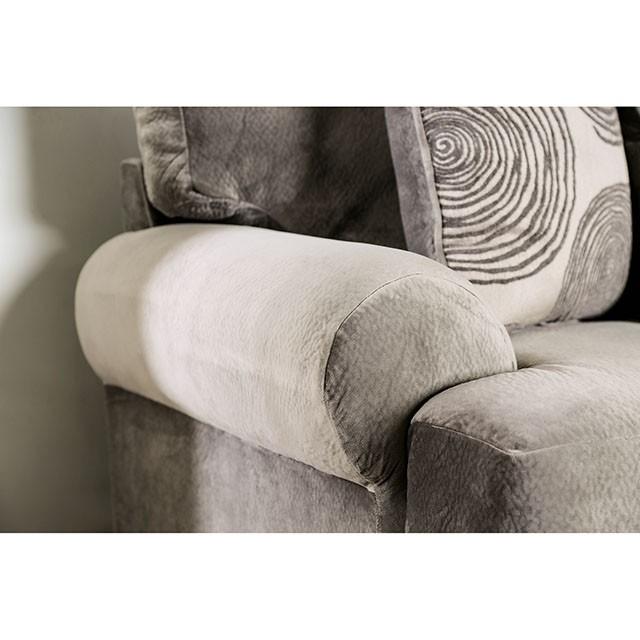 Bonaventura Gray Sectional - Inland Furniture (San Bernardino, CA)
