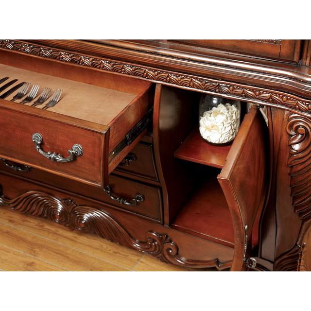 WYNDMERE Cherry Dining Table - Inland Furniture (San Bernardino, CA)