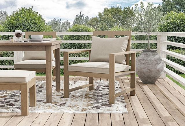 Bordeaux Arm Chair (2/CTN) - Inland Furniture (San Bernardino, CA)