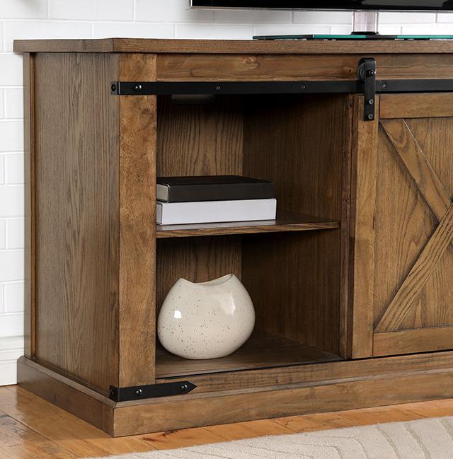 BORREGO TV Stand, Dark Oak - Inland Furniture (San Bernardino, CA)