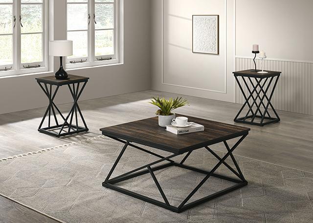 Borup 3 Pc. Table Set Brown - Inland Furniture (San Bernardino, CA)