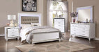 BRACHIUM Cal.King Bed, White - Inland Furniture (San Bernardino, CA)