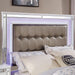 BRACHIUM Cal.King Bed, White - Inland Furniture (San Bernardino, CA)