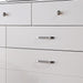 BRACHIUM Cal.King Bed, White - Inland Furniture (San Bernardino, CA)