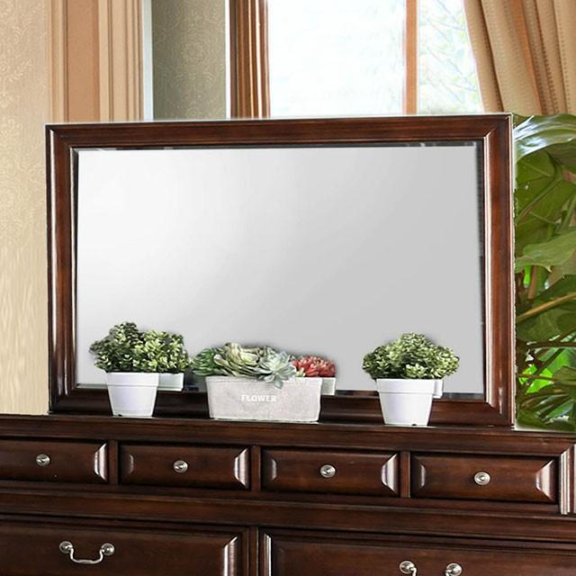 Brandt Brown Cherry Mirror - Inland Furniture (San Bernardino, CA)